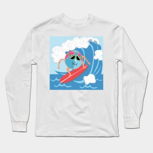 Beach Ball Surf Long Sleeve T-Shirt